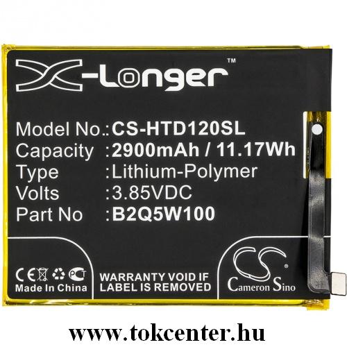 HTC Desire 12 Plus Akku 2900 mAh LI-Polymer (belső akku, beépítése szakértelmet igényel! B2Q5W100 kompatibilis)	
