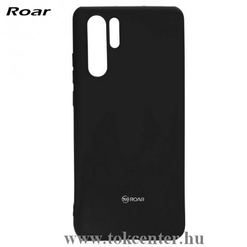 HUAWEI P30 Pro ROAR ALL DAY telefonvédő gumi / szilikon (matt) FEKETE	