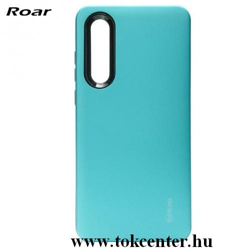 HUAWEI P30 ROAR RICO ARMOR telefonvédő gumi / szilikon (közepesen ütésálló, műanyag hátlap, matt) VILÁGOSKÉK	