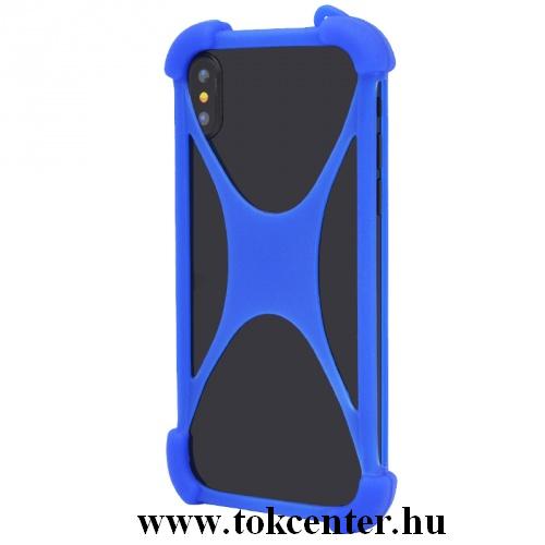 UNIV telefonvédő gumi / szilikon (közepesen ütésálló, légpárnás sarok, X-line, 3.5-6.5