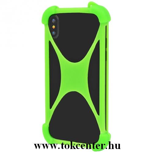 UNIV telefonvédő gumi / szilikon (közepesen ütésálló, légpárnás sarok, X-line, 3.5-6.5