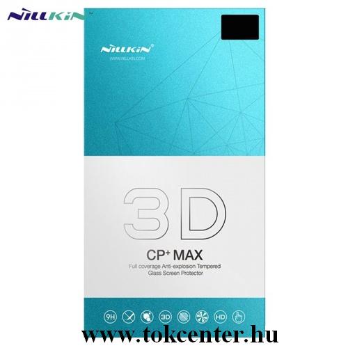 Samsung Galaxy S10e (SM-G970) NILLKIN CP+MAX képernyővédő üveg (3D, full cover, íves, karcálló, UV szűrés, 0.33mm, 9H) FEKETE