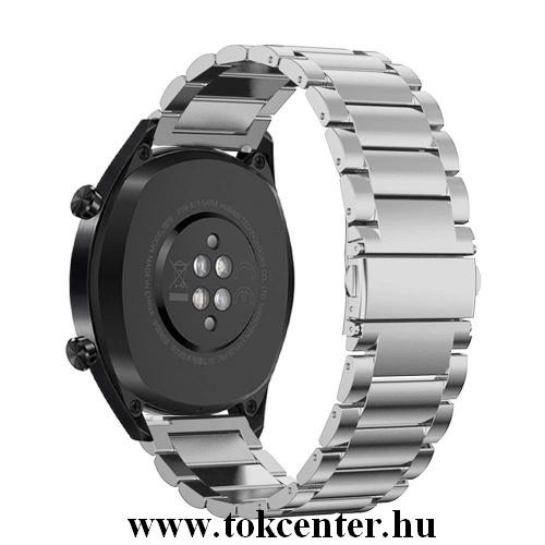 Pótszíj (univerzális, 22 mm, rozsdamentes acél, állítható) EZÜST