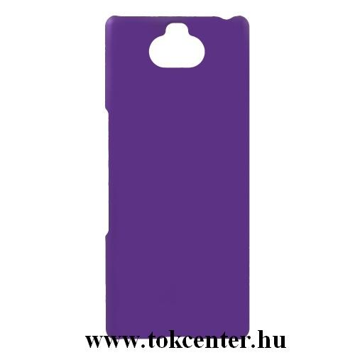 SONY Xperia 10 Plus (L4213) Műanyag telefonvédő (gumírozott) LILA	
