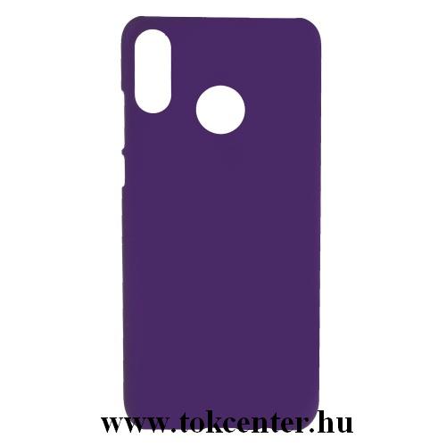 HUAWEI P30 Lite Műanyag telefonvédő (gumírozott) LILA	