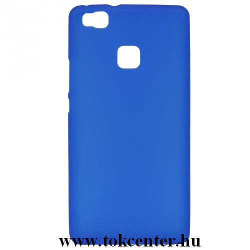 Huawei P9 lite Telefonvédő gumi / szilikon (fényes keret) KÉK