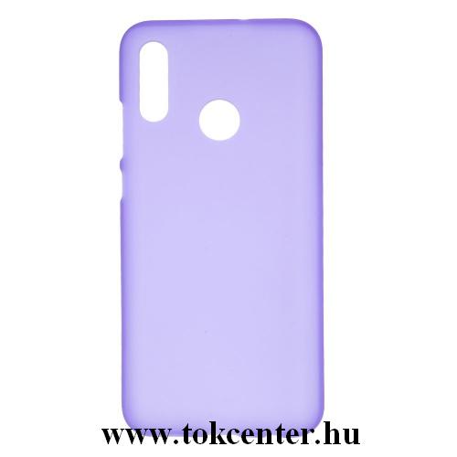 HUAWEI Honor 10 Lite Telefonvédő gumi / szilikon (matt, fényes keret) LILA	