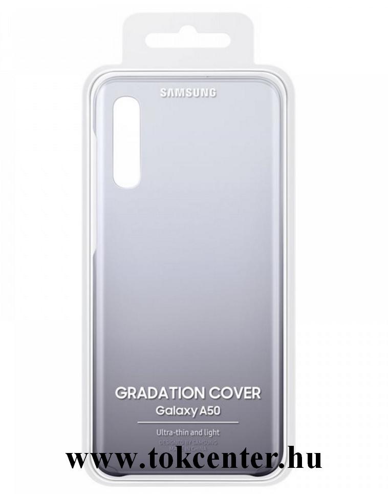 SAMSUNG GALAXY A50 GRADATION COVER HÁTLAP, FEKETE (EF-AA505CBEG)