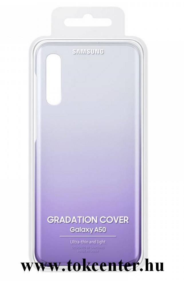 SAMSUNG GALAXY A50 GRADATION COVER HÁTLAP, VIOLA (EF-AA505CVEG)
