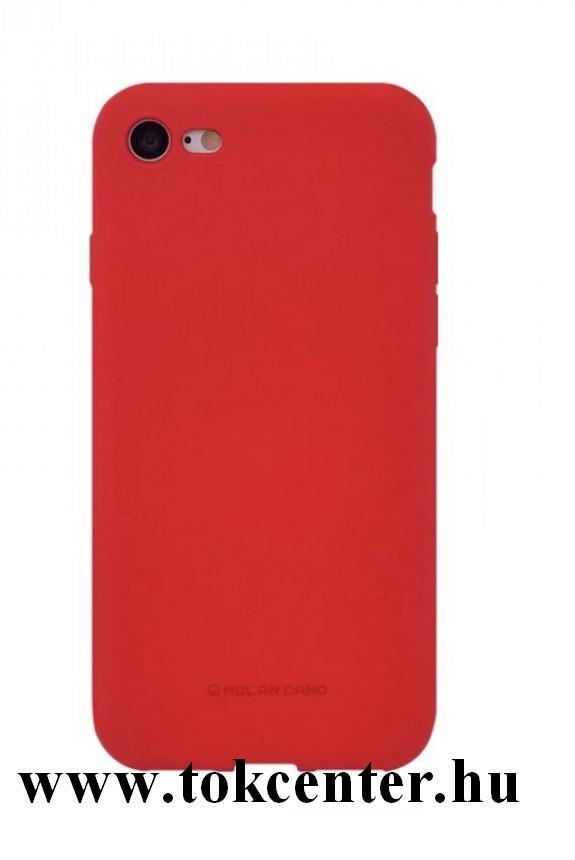 HANA SF MATT SZILIKON HÁTLAP, SAMSUNG GALAXY A50, PIROS