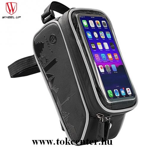 WHEEL UP kerékpáros tartó (vázra rögzíthető, cipzár, vízálló, 6