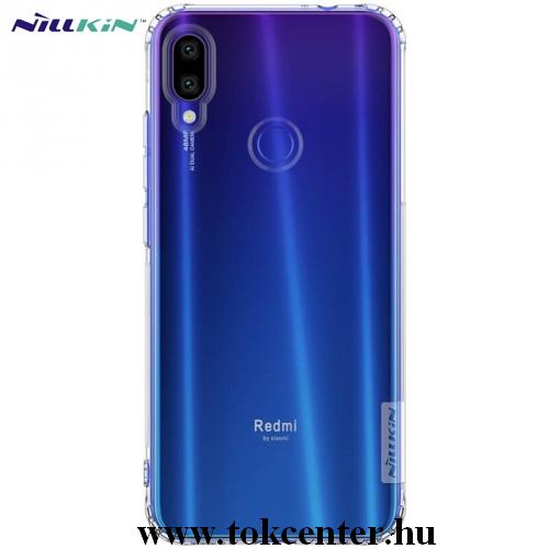 XIAOMI Redmi Note 7 NILLKIN NATURE telefonvédő gumi / szilikon (0.6 mm, ultravékony, légpárnás sarok) ÁTLÁTSZÓ	