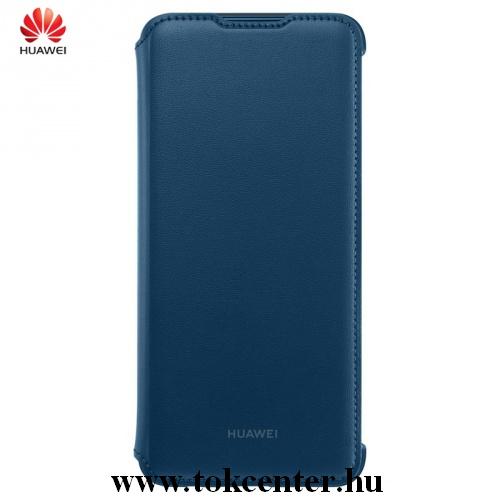 HUAWEI P Smart (2019) Tok álló, bőr (FLIP, oldalra nyíló) KÉK (51992895)