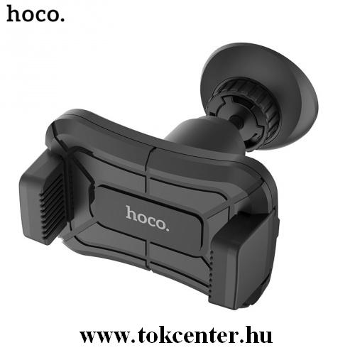 HOCO CA43 autós tartó (ragasztható, 360°-ban forgatható) FEKETE	
