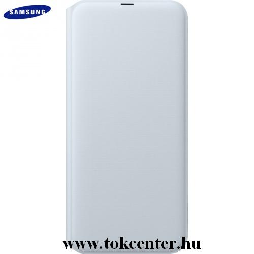 SAMSUNG Galaxy A50 (SM-505F) Tok álló, bőr (aktív flip, oldalra nyíló, bankkártya tartó) FEHÉR (EF-WA505PWEG)