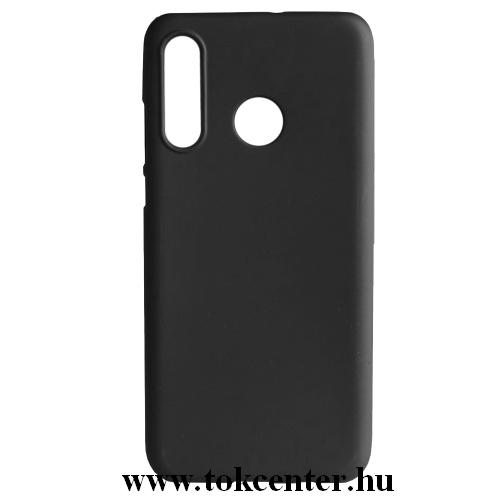 HUAWEI P30 Lite Telefonvédő gumi / szilikon (matt) FEKETE	