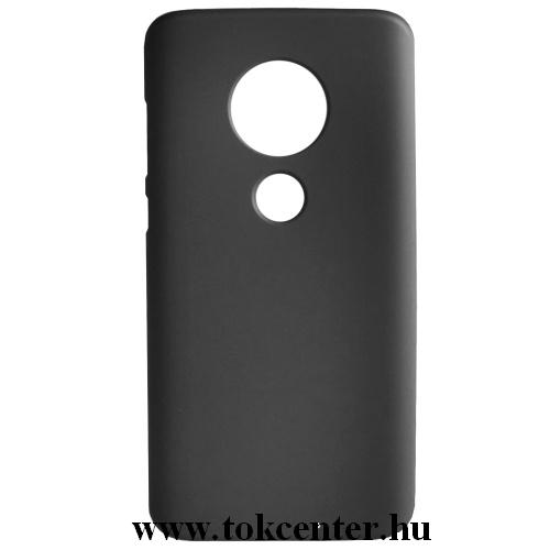 MOTOROLA Moto G7 (XT1962) Telefonvédő gumi / szilikon (matt) FEKETE	