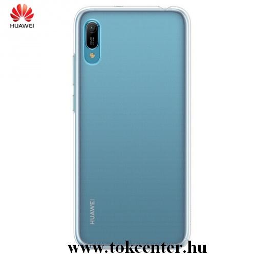 HUAWEI Y6 (2019) Szilikon telefonvédő ÁTLÁTSZÓ (51992912)