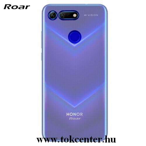 HUAWEI Honor View 20 ROAR ALL DAY telefonvédő gumi / szilikon (matt) ÁTLÁTSZÓ	