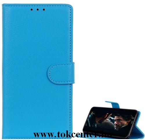 Samsung Galaxy A30s (SM-A307F)/ Samsung Galaxy A50 (SM-A505F) Tok álló, bőr (FLIP, oldalra nyíló, asztali tartó funkció) KÉK	