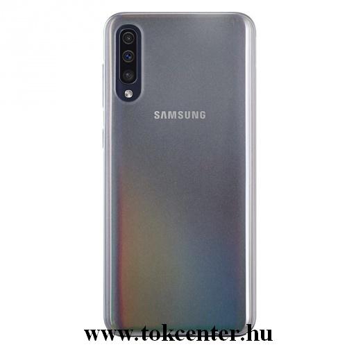Samsung Galaxy A30s (SM-A307F) /Samsung Galaxy A50 (SM-A505F) Műanyag telefonvédő (gumírozott) ÁTLÁTSZÓ	
