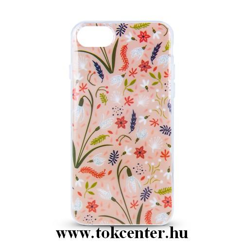 Samsung G973 Galaxy S10 tavaszi mintás hátlap tok