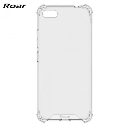 Huawei Y7 2019 (Y7 Prime 2019) ROAR ARMOR műanyag telefonvédő (szilikon keret, közepesen ütésálló, légpárnás sarok) ÁTLÁTSZÓ
