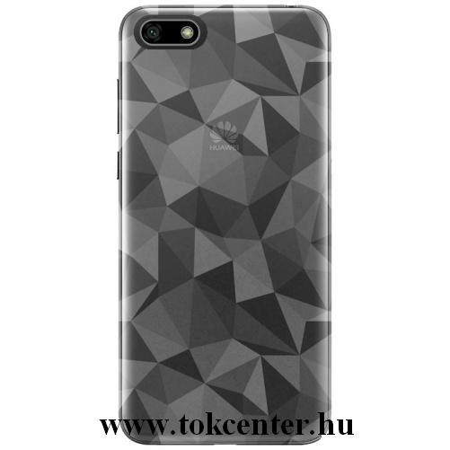 Samsung Galaxy A70 (SM-705F) Telefonvédő gumi / szilikon (3D, gyémánt minta) ÁTLÁTSZÓ
