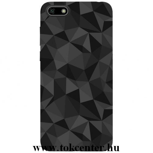 Samsung Galaxy M20 (SM-M205F) Telefonvédő gumi / szilikon (3D, gyémánt minta) FEKETE