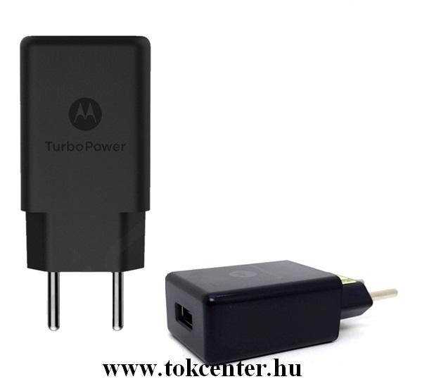 Hálózati adapter USB aljzat (15W, gyorstöltés támogatás, kábel nélkül) FEKETE (SPN5976A)