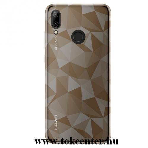 Samsung Galaxy A50 (SM-505F) Telefonvédő gumi / szilikon (3D, gyémánt minta) SZÜRKE