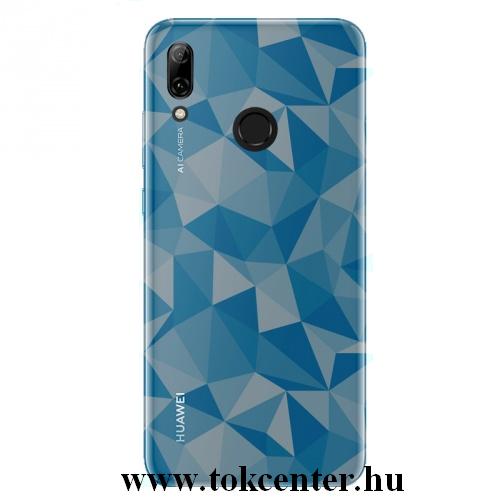 Samsung Galaxy A40 (SM-405F) Telefonvédő gumi / szilikon (3D, gyémánt minta) VILÁGOSKÉK
