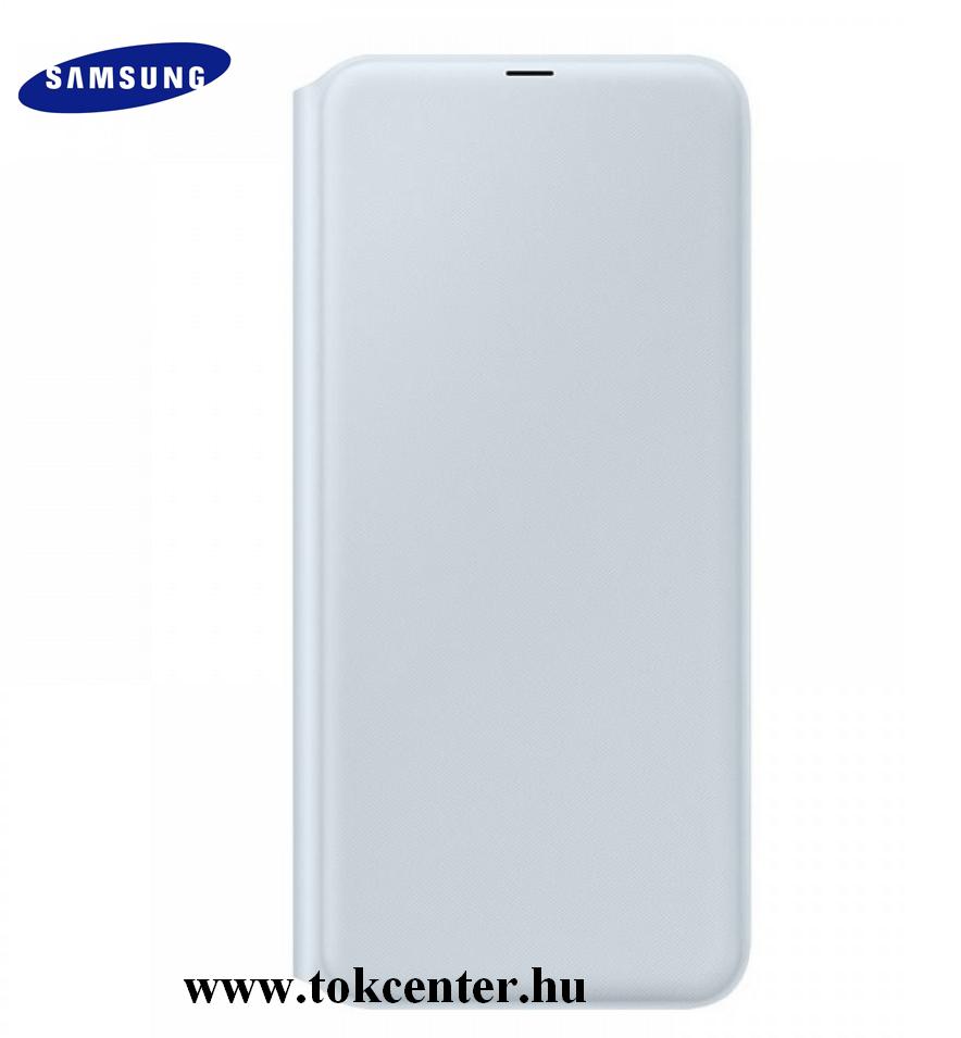 Samsung Galaxy A20e (SM-202F) Tok álló (aktív flip, oldalra nyíló, bankkártya tartó) FEHÉR (EF-WA202PW)