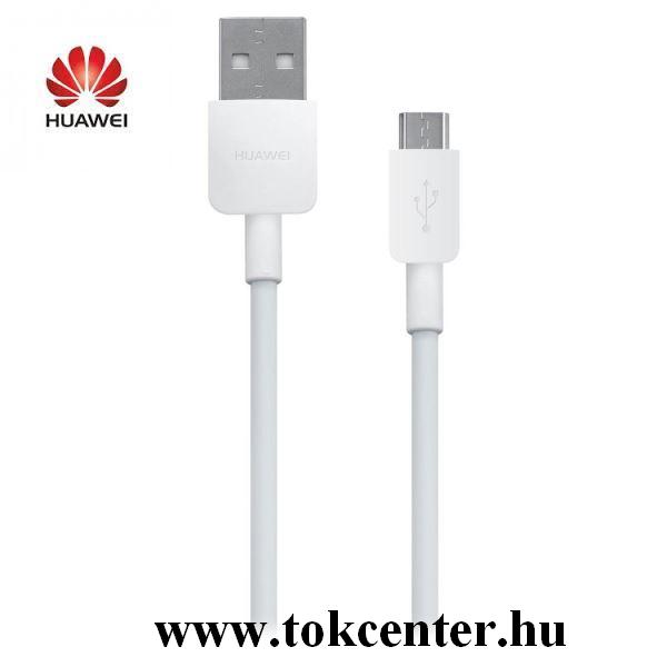 Adatátvitel adatkábel és töltő (microUSB, 100 cm) FEHÉR (CP70 / 55030216)