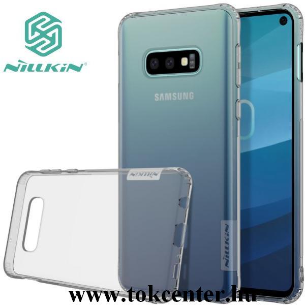 Huawei P30 NILLKIN NATURE telefonvédő gumi / szilikon (közepesen ütésálló, légpárnás sarok, 0.6 mm, ultravékony) SZÜRKE