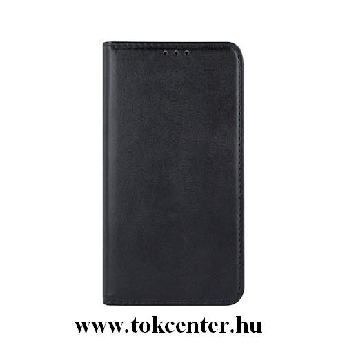 Smart Magnetic Huawei Y5 2019 fekete szilikon keretes mágneses könyvtok