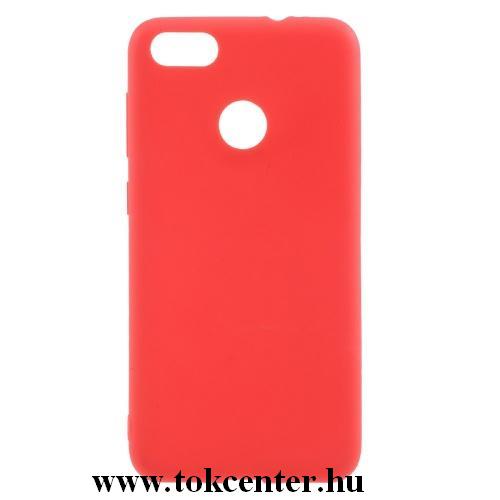 Huawei Y6 2019 (Y6 Prime 2019) Telefonvédő gumi / szilikon (matt) PIROS