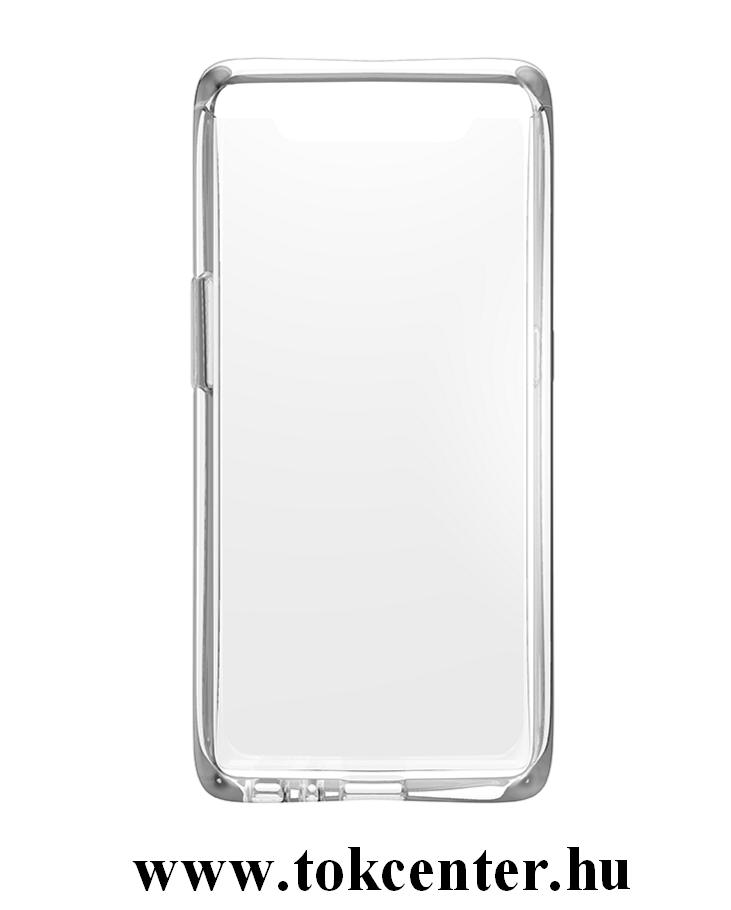 SAMSUNG GALAXY A80 VÉKONY SZILIKON HÁTLAP,ÁTLÁTSZÓ