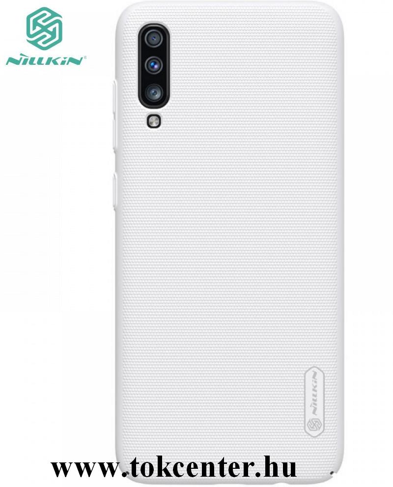 SAMSUNG GALAXY A70 NILLKIN SUPER FROSTED HÁTLAP, FEHÉR