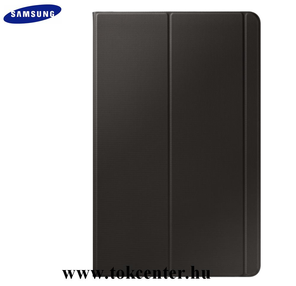 SAMSUNG Galaxy Tab A 10.5 LTE (2018) SM-T595 /SAMSUNG Galaxy Tab A 10.5 WIFI (2018) SM-T590 Tok álló (FLIP, oldalra nyíló, asztali tartó funkció) FEKETE (EF-BT590PBE)
