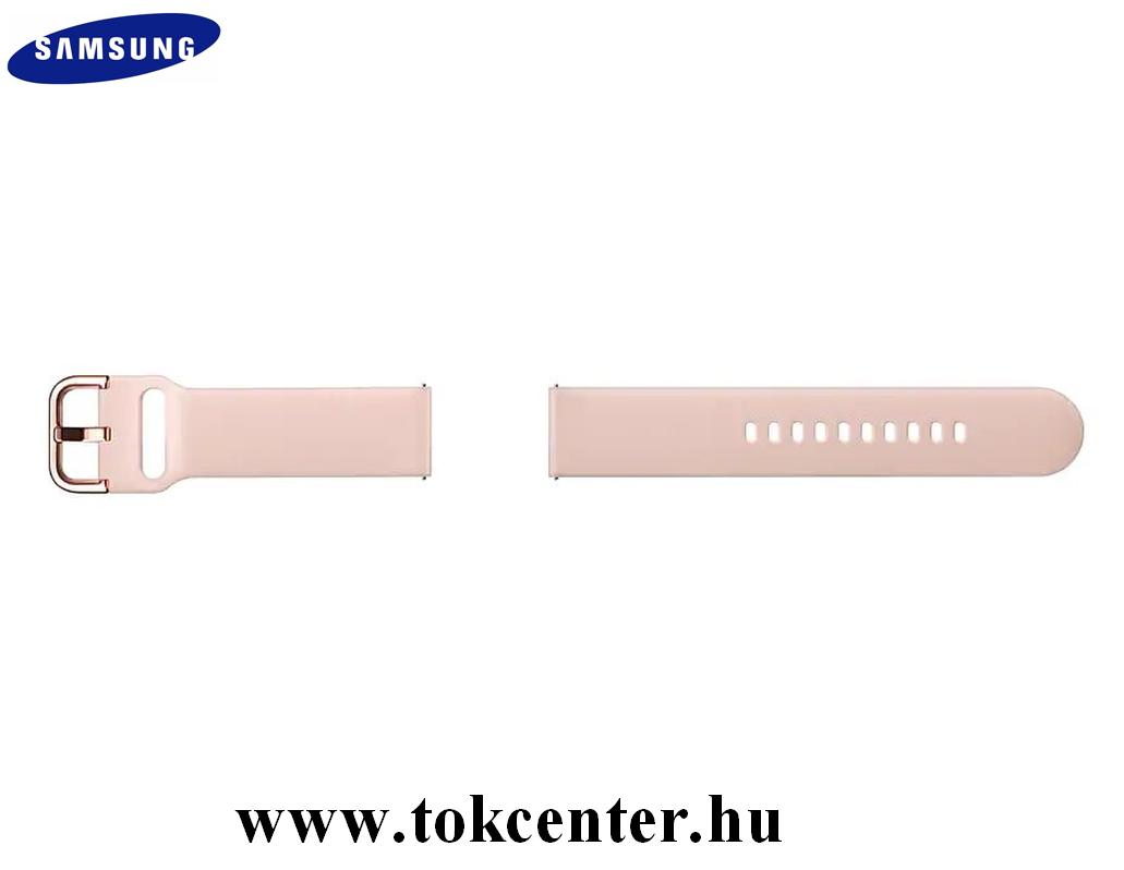 Pótszíj (szilikon, állítható) RÓZSASZÍN Samsung Galaxy Active SM-R500 (ET-SFR50MPE)