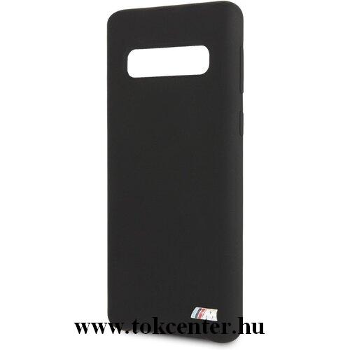 Samsung Galaxy S10e (SM-G970) BMW telefonvédő gumi / szilikon (ultravékony) FEKETE