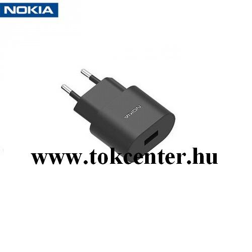 Hálózati töltő USB aljzat (5V / 2000 mA, kábel nélkül) FEKETE (AD-10WE)