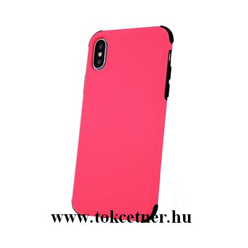 Samsung G950 Galaxy S8 Defender Rubber ütésálló hátlap tok RÓZSASZÍN