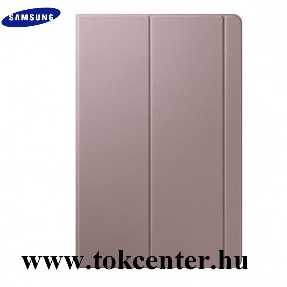 Samsung Galaxy Tab S6 10.5 LTE (SM-T865) /Samsung Galaxy Tab S6 10.5 WIFI (SM-T860) Tok álló (aktív flip, oldalra nyíló, asztali tartó funkció, érintőceruza tartó) BARNA (EF-BT860PAEG)