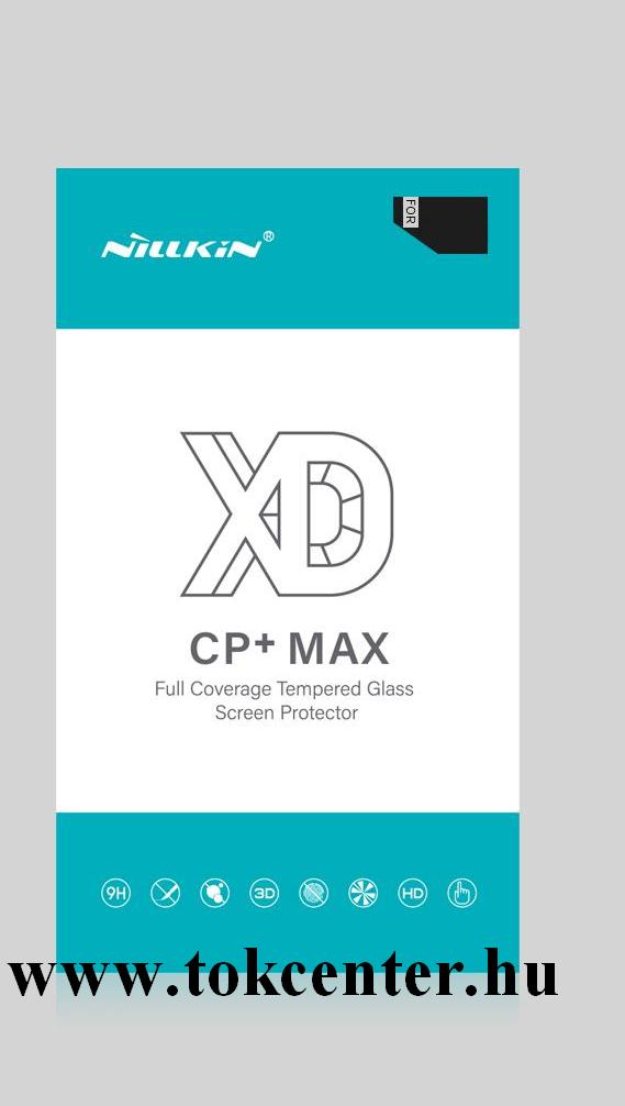 Apple iPhone 11 Pro /Apple iPhone X 5.8 /Apple iPhone XS 5.8 NILLKIN XD CP+MAX képernyővédő üveg (3D, full cover, ultravékony előlap, tokbarát, ujjlenyomatmentes, 0.33mm, 9H) FEKETE