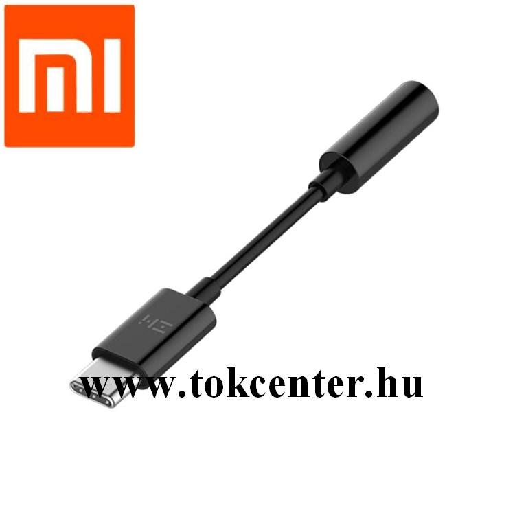 XIAOMI ZMI audió adapter (Type-C / 3.5mm jack aljzat) FEKETE