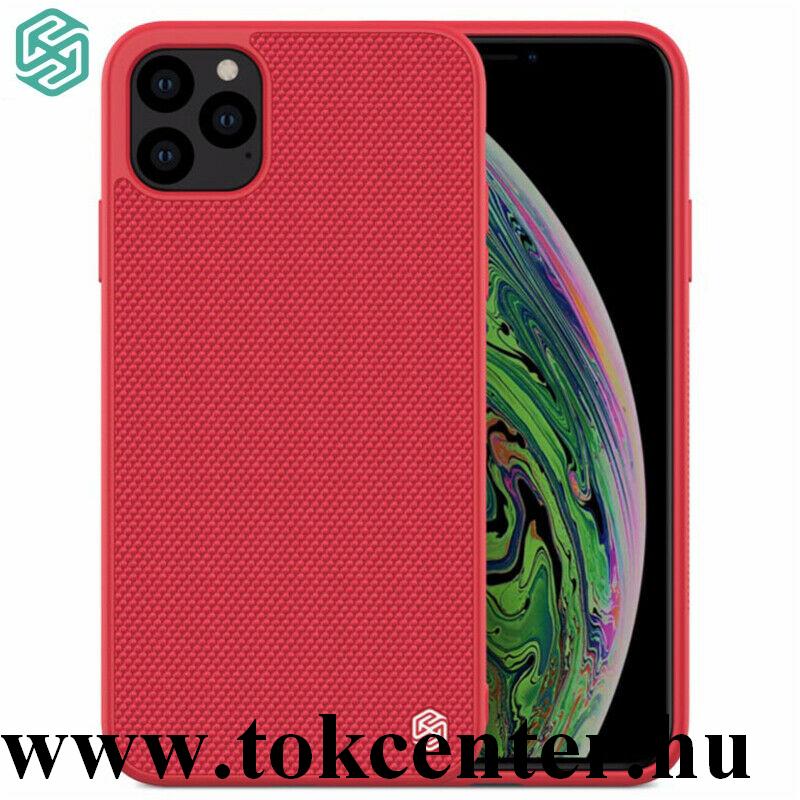 Apple iPhone 11 Pro NILLKIN TEXTURED műanyag telefonvédő (szilikon keret, 3D minta) PIROS