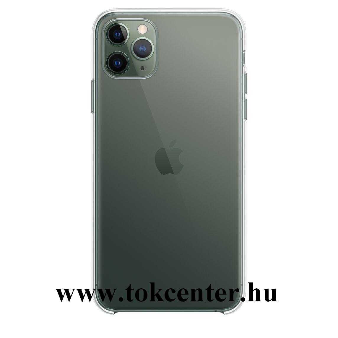 Apple iPhone 11 Pro Max Szilikon telefonvédő (ultravékony) ÁTLÁTSZÓ