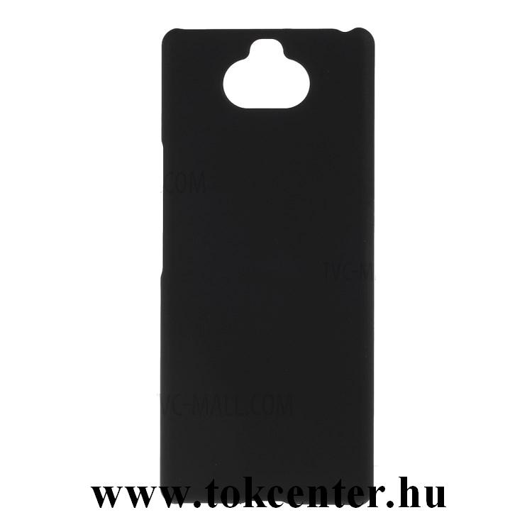Sony Xperia 20 Műanyag telefonvédő (gumírozott) FEKETE